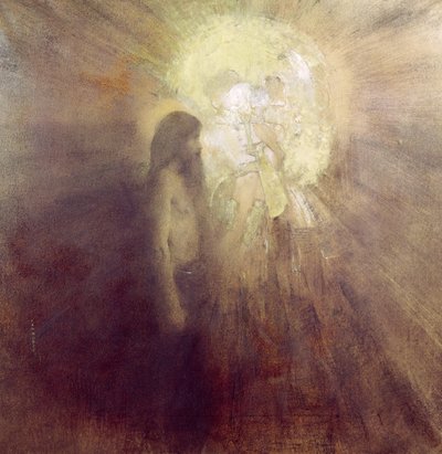 Die Versuchung des heiligen Antonius, 1883 von Fernand Khnopff